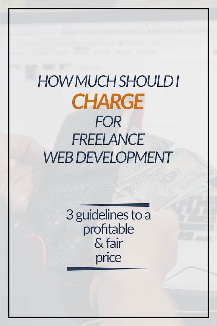 how much should i charge for freelance web development featured image